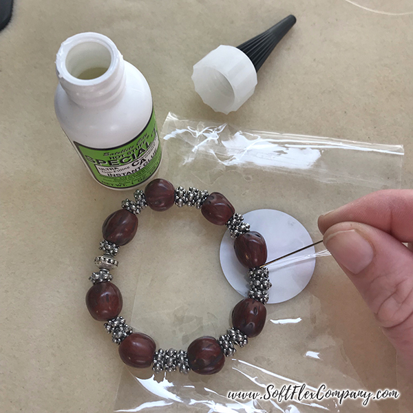 Men's Wood Bead Stretch Bracelet 4 Men's Wood Bead Stretch Bracelet 4